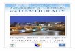The Alliance of Universities FOR DEMOCRACY - … for... · The Alliance of Universities for Democracy cordially invites you to join with us in our important endeavors. ... Bosnia