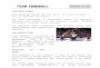 TEAM HANDBALL - Nutley Public Web viewThe text describes a particular sport or physical activity and relates to its history ... All three were based on soccer, ... (the Danish word
