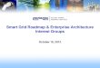 Smart Grid Roadmap & Enterprise Architecture Interest - Enterprise Architecture... · PDF fileSmart Grid Roadmap & Enterprise Architecture ... • The Open Group Architecture Framework