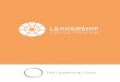 CONNECTING WITH HABITS OF THOUGHT - The Leadership Circle · PDF fileThe Leadership Circle Profile™ (LCP) is a true ... stress of life without losing the self. ... compressing the