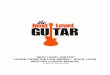 manual rock licks - Next Level Guitar · PDF fileThis Rock Licks course comes complete with three DVDs, ... The Minor Pentatonic Blues scale ... NEXT LEVEL GUITAR ROCK TRACKS AUDIO