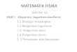 MATEMATIK FISIKA - · PDF file- Kalkulus diferensial dan kalkulus integral - Fungsi vektor . ... 4.3 Garis dan bidang . BAB.V ... (pembuktian) g g log a a m a x x log log s m s d a