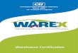 Warehouse Certificationciilogistics.com/Warehouse_Certification_brochure.pdf · Warehouse Certification ... Channel distribution, direct marketing, promotional sales, etc. ... •