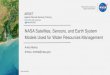 NASA Satellites, Sensors, and Earth System Models · PDF fileNASA Satellites, Sensors, and Earth System ... Applied Remote Sensing Training Program ... Applied Remote Sensing Training