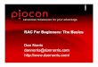 RAC For Beginners: The Basics - Dan · PDF fileRAC For Beginners: The Basics ... •Single Instance DB •Multi-instance DB •Oracle Services ... Lots of participation from RAC SIG