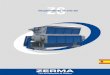 Desgarrador de un solo eje - zerma- · PDF fileLa trituradora de solo eje ZSS de marca ZERMA tiene una diferentes demandas, podrá alcanzar mínimamente a 25 mm. estructura muy sólida