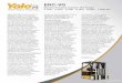 ERC-VG - Yale Forklifts: World leaders in forklifts ... · PDF fileshift operator checklist are also available. (continued on ... Yale® ERC-VG electric trucks are available in 4,500