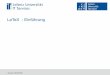 LaTeX - Einführung - luis.uni- · PDF fileLaTeX – Einführung Seite 3 Bücher Herbert Voß: Einführung in LaTeX – Unter Berücksichtigung von pdfLaTeX, XeLaTeX, LuaLaTeX Matthias