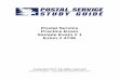 Postal Service Practice Exam Sample Exam # 1 Exam # 473E Service Practice Exam 1 bs… · Postal Service Practice Exam Sample Exam # 1 ... The second section contains the majority