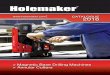 Holemaker CATALOGUE 2016.indd · PDF file• Compact, rigid design with ultra-light weight of 13.5 kg ... *12mm twist drill capacity using Weldon Shank twist drill bits.drill bits.rill