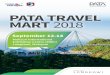 PATA TRAVEL MART 2018 - Pacific Asia Travel Association · PDF fileopportunities to help travel and tourism organisations access ... expand their networks, ... social functions and