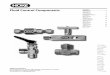 Fluid Control Components - · PDF filecheck valves CVH Series Check Valves Features & Specifi cations • Rapid response • Resilient o-ring seat provides cushioned, noise-free closing