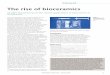 The rise of bioceramics - EndoExperienceendoexperience.com/documents/bioceramicsealer.pdf · years, the application of a variety of ceramics in ... The rise of bioceramics Dr Nasseh