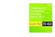 Sample Chapters from Exam Ref 70-410: Installing and ...download.microsoft.com/download/0/0/9/0097F576-1960-4CA5-874A-6… · Windows Server 2012 Installing and Coniguring ... 70