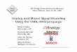 Analog and Mixed-Signal Modeling Using the VHDL · PDF fileVHDL AMS (&KVWHQ .UL %DNDODU $ 0 'HZH\ ( 0RVHU '$& 9+'/ $07XWR6LDUO Analog and Mixed-Signal Modeling Using the VHDL-AMS Language
