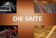 DIE SAITE - jaeger-flute.com Saite 29_03_2011.pdf · GITARRENSAITEN • Ursprünglich aus Tierdärmen, zumeist Katzen, Ziegen, Schafe • Heute: Konzertgitarre und Flamenco-Gitarre: