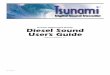 Tsunami Digital Sound Decoder Diesel Sound User’s · PDF fileTsunami® Digital Sound Decoder Diesel Sound ... Keep in mind that diesel locomotives do not work ... seconds to reach