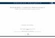 Reliability Centered Maintenance - diva-portal.org974288/FULLTEXT01.pdf · RCM definieras som "en nollbaserad, strukturerad process för att identifiera strategier för ... Appendix