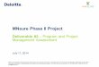 Deloitte Deliverable 2 - MNsure · PDF fileManagement Assessment . July 11, ... Defect prioritization, ... The “project” is defined as the MNsure Phase II Project