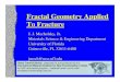 Fractal Geometry Applied To Fracture - Lehigh University · PDF fileFractal Geometry Applied To Fracture ... Fracture Mechanics and Fractal Geometry: An Integration, Ceram. Trans