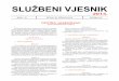 ISSN 1334-4595 SLUŽBENI VJESNIK -  · PDF filete gradovima Novskom i Siskom. Granice Općine Jasenovac mogu se mijenjati na način i po postupku propisanom zakonom. Članak 3