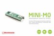 MINI-M0 - Electrocomponentsdocs- · PDF fileThe whole STM32 development board fitted in DIP40 form factor, containing high-performance STM32F051R8 ARM Cortex-M0 microcontroller. MINI