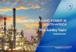 BALANCING GAS AND POWER IN SOUTH AFRICA Paul Eardley- · PDF fileBALANCING GAS AND POWER IN SOUTH AFRICA Paul Eardley-Taylor 18 February 2016 ... the natural gas from the FSRU could