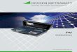 Guidelines - GOSSEN · PDF fileGuidelines Photovoltaics. ... VDE AR N100 is the basis for compliance with VDE codes of practice ... METRAWATT’s collaboration partner Data Design