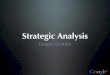Strategic Analysis - Josh Schumacherblog.joshschumacher.com/wp-content/uploads/2008/06/google... · Strategic Analysis Google (GOOG) Presented By ... PESTEL Analysis. Competitors