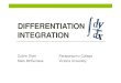 Coline Differentiation Integration - sms.victoria.ac.nzsms.victoria.ac.nz/.../Coline_Mark_Differentiation_Integration.pdf · 3 of the 12 students elected to take Differentiation •