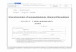 Customer Acceptance Specification - LCD Матрици · PDF fileDocument Title HSD100IFW1 Specification for Solomon Page No. 1 / 24 Document No. Revision 2.0 The ... Proposed by:
