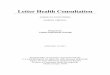 Letter Health Consultation · PDF fileLetter Health Consultation ... anonymous complaint ... and is a mixture of all airborne solid and liquid particles having sizes from less than