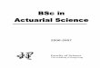 BSc in Actuarial Science 2006-07webapp.science.hku.hk/sr3/download/BSc(AC)2006-07.pdf · STAT1304 STAT0104 The Analysis of Sample Surveys 6 HKCEE ... Courses# on offer in 2006/07