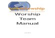 Worship Team Handbook - Faith Fellowship - · PDF fileo Basic Music Theory ... music team leader to discuss this handbook or these questions, please ... Worship Team Handbook Author: