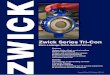 Zwick Series Tri-Con - ryanvalve.comryanvalve.com/Zwickcatalog.pdf · Zwick Series Tri-Con ... TECHNICAL QUALIFICATIONS Quality Assurance ISO 9001 ... 19 Clamp Ring Screw ASTM A193