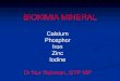 BIOKIMIA MINERAL - prodid3gizi.poltekkes-malang.ac.idprodid3gizi.poltekkes-malang.ac.id/downlot.php?file=MK Biokimia... · BIOKIMIA MINERAL Calsium Phosphor Iron Zinc Iodine Dr Nur