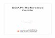 SSAPI Reference Guide (0486) - CA Technologiesehealth-spectrum.ca.com/support/secure/products/Spectrum_Doc/spec... · SSAPI Reference Guide Page 3 Restricted Rights Notice (Applicable