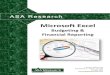 Microsoft Excel - ASA Research Reporting.pdf · Microsoft Excel Budgeting & Financial Reporting ASA Research J. Carlton Collins, CPA ASA Research - Atlanta, Georgia 770.842.5902 Carlton@ASAResearch.com