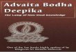 [LAMP OF NON-DUAL KNOWLEDGE] - · PDF filewritten several works like the commentary on the Vedanta Sutras ... THE LAMP OF NON-DUAL KNOWLEDGE ... this work — SRI ADVAITA BODHA DEEPIKA
