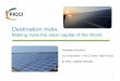 Intersolar Munich Presentation V Saibaba Lanco …ficci.in/events/20683/ISP/SAIBABA.pdf · said by 2015-16, India will be a country of 53.3 million middle class households, ... Solar