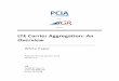 LTE Carrier Aggregation: An Overview - WIA · PDF fileLTE Carrier Aggregation: An Overview ... sufficient to support an LTE channel, ... functionality with some tricks in the signaling