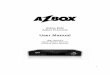 Azbox Elite Azbox Premium - sky- · PDF file1 Azbox Elite Azbox Premium User Manual High Definition Digital Satellite Receiver Personal Video Recorder