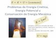 Problemas de Energía Cinética, Energía Potencial y ...depa.fquim.unam.mx/amyd/archivero/Ejemplos-Energia-Cinetica... · VEA EL SIGUIENTE PROBLEMA RESUELTO DE ENERGÍA ... debido