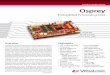 Product Data Sheet Osprey - VersaLogic · PDF fileOsprey Embedded Processing Unit Overview The Osprey is an extremely small and rugged embedded computer. It has been engineered and