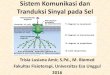 Sistem Komunikasi dan Tranduksi Sinyal pada Selfbm111.weblog.esaunggul.ac.id/wp-content/uploads/sites/648/2016/09/... · Sistem Komunikasi dan Tranduksi Sinyal pada Sel Oleh Trisia