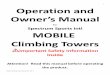 Owner’s Manual - Spectrum Sports Int'lspectrumsports.com/.../documents/mobile_climbing_tower_manual.pdf · Air Pressure 24 Hydraulic Fluid ... Emergency Climber Recovery 35 MOBILE