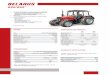 890/892* · PDF fileOverall length,mm Width, mm Cab height, mm Tractor base, mm65 Tread, mm front wheels – rear wheels – Agrotechnical clearance, mm Min turning radius, m