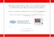 Degradación de ecosistemas y técnicas de restauración · PDF fileDegradación de ecosistemas y técnicas de restauración Universidad politécnica de Cartagena Ingeniería agrónoma