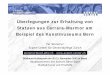 Verwitterung von Carrara-Marmor · PDF fileÜberlegungen zur Erhaltung von Statuen aus Carrara-Marmor am Beispiel des Kunstmuseums Bern Per Storemyr Expert-Center für Denkmalpflege