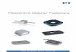 Piezoceramic Motors / Positioners - Piezo  · PDF fileA full cycle produces a feed of typically 300 nanometers. The mechanical components are designed so that